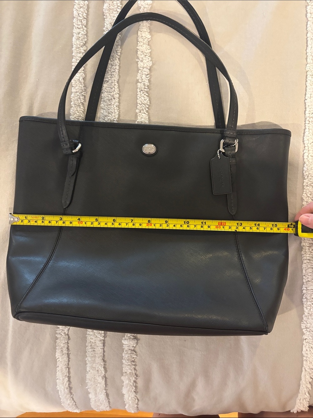 Coach Black Leather Purse - Picture 10 of 11